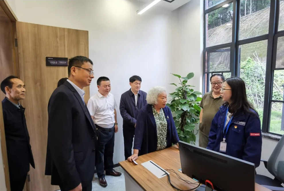 湖南省关工委调研组赴中部产业基地调查 