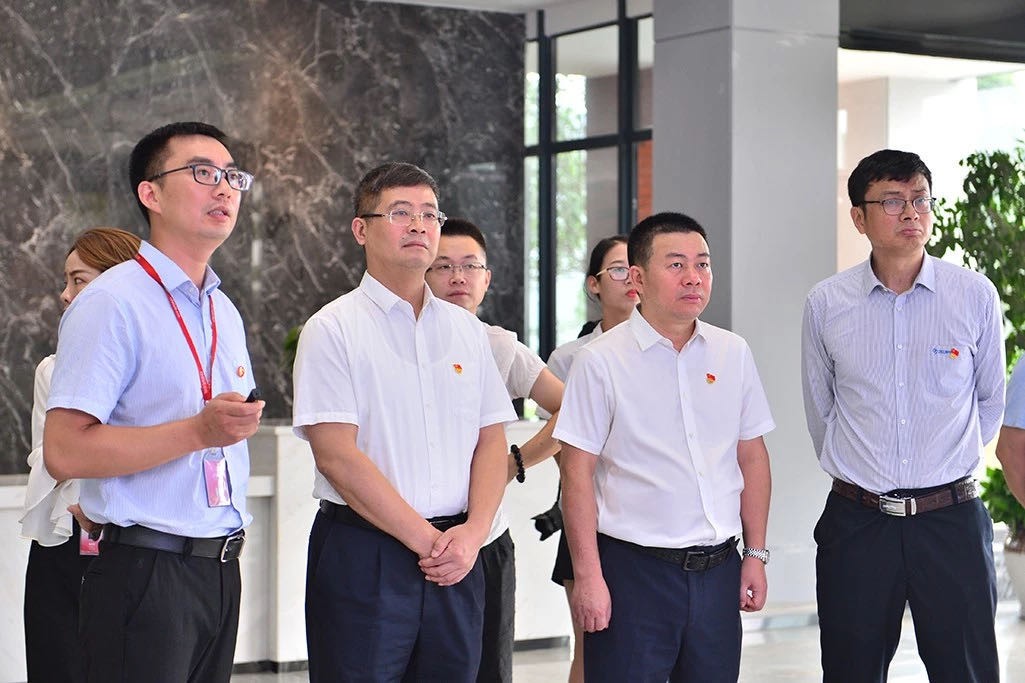 以党建引领太阳集团tyc1286发展丨长沙市委组织部调研太阳集团tyc1286新资料