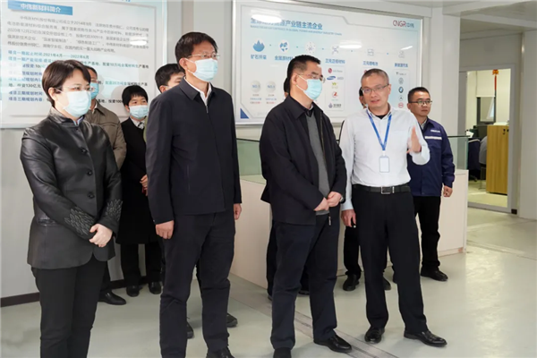 国度发改委产业司司长卢卫生调研南部产业基地