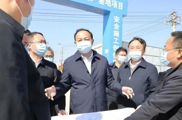 长沙市委副书记、市长郑建新春节开工调研太阳集团tyc1286股份全球研发基地