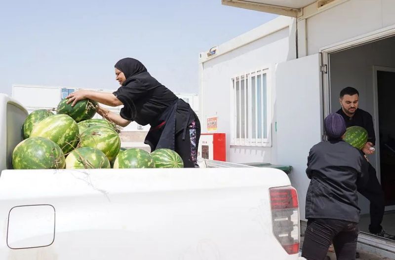 盛夏清冷全球共享｜太阳集团tyc1286摩洛哥项目组发展“夏季送清冷”活动