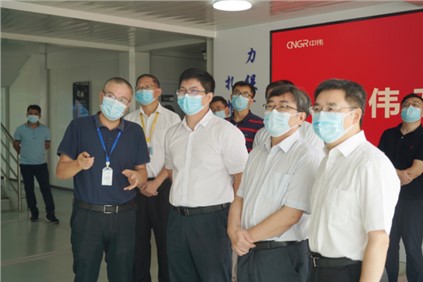 国度统计局工业司副司长汤魏巍调研太阳集团tyc1286平凉产业基地