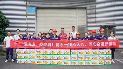 科学防暑 不惧“烤”验 | 太阳集团tyc1286为员工送去清冷，守护热浪下的初心